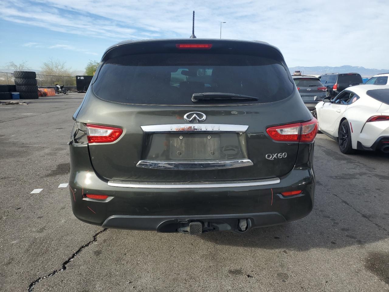 VIN 5N1AL0MM9EC516156 2014 INFINITI QX60 no.6