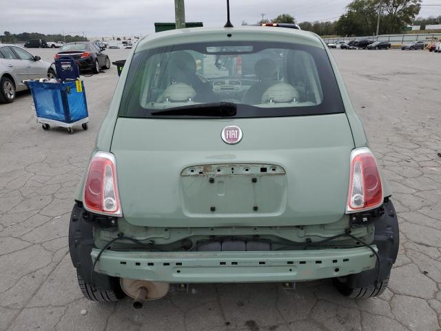  FIAT 500 2012 Зеленый