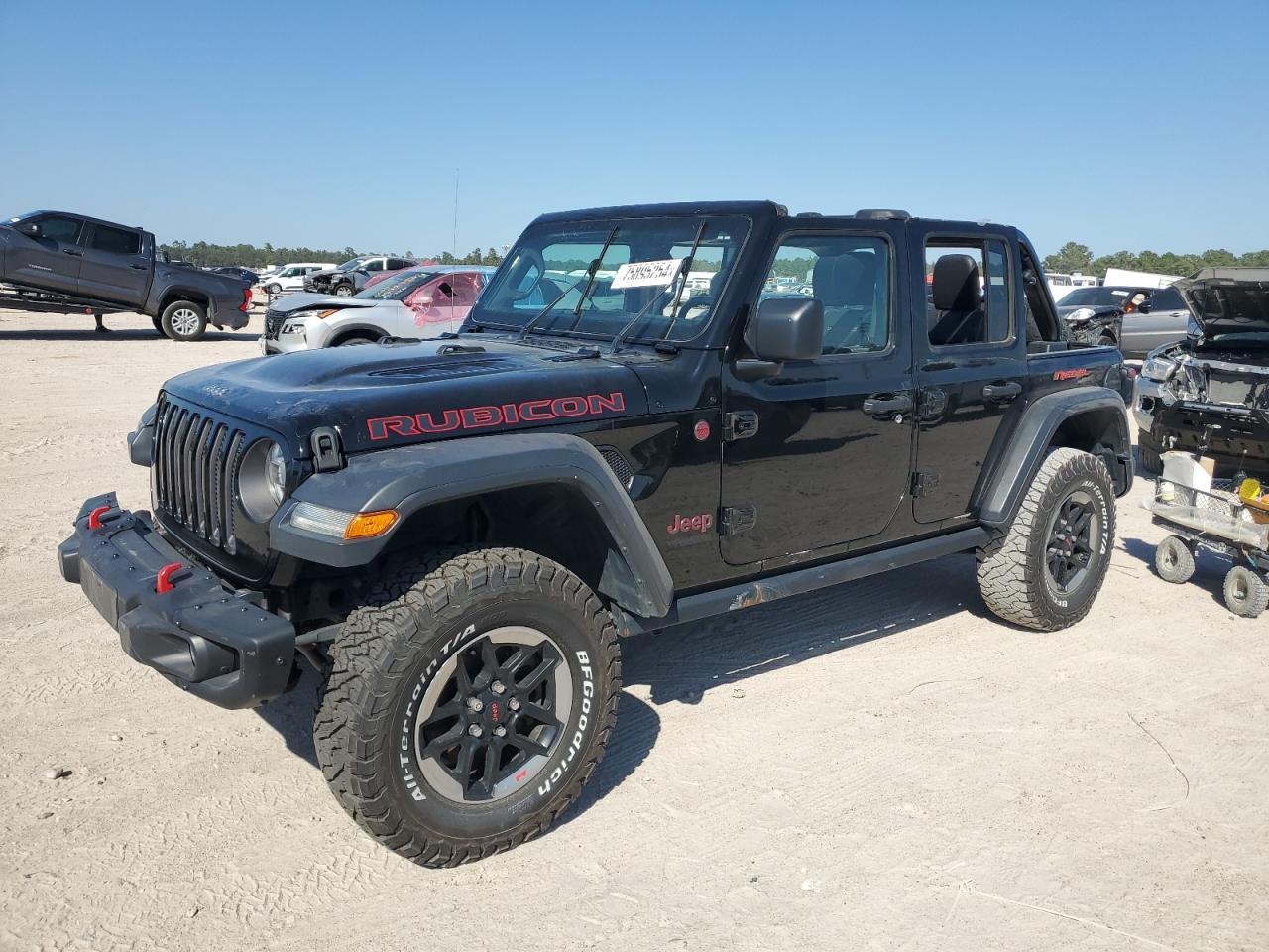 2018 Jeep Wrangler Unlimited Rubicon VIN: 1C4HJXFG3JW174530 Lot: 75895254