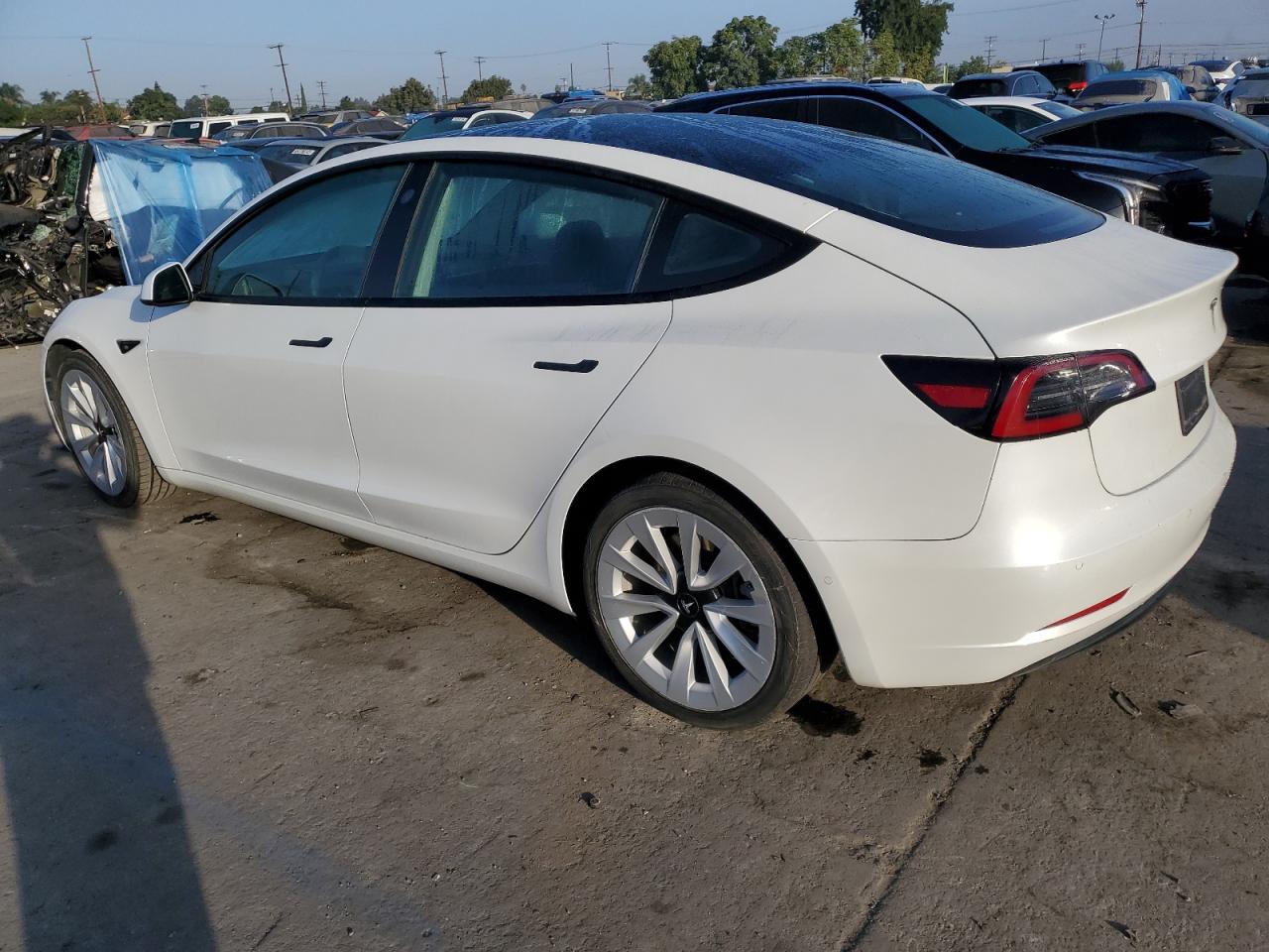 VIN 5YJ3E1EAXMF028143 2021 TESLA MODEL 3 no.4