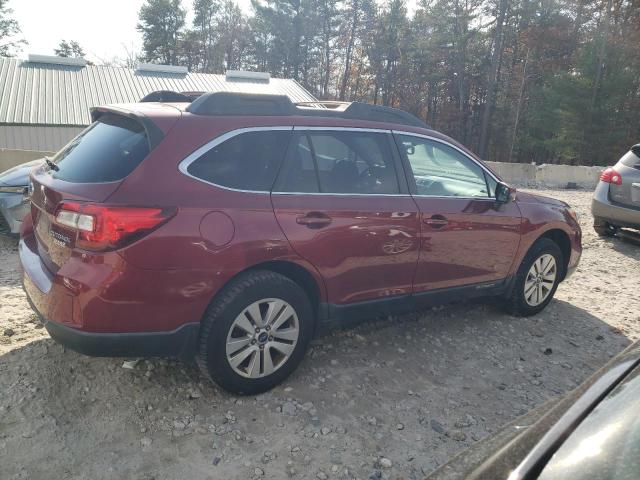  SUBARU OUTBACK 2016 Червоний