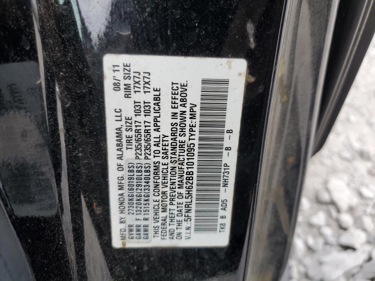 2011 Honda Odyssey - Image 15