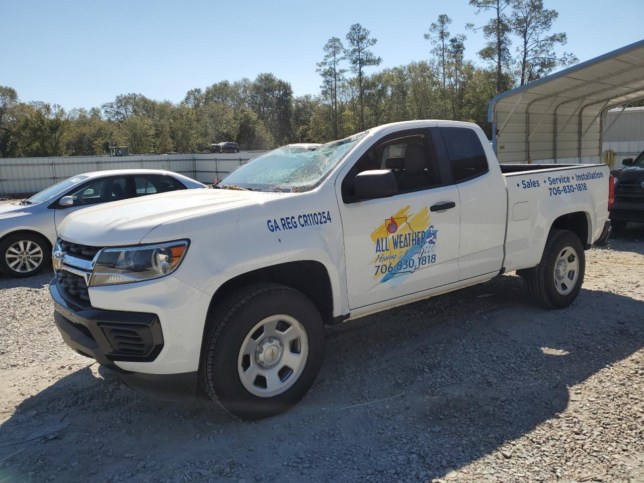 2021 Chevrolet Colorado на продаже в Augusta, GA - Front End