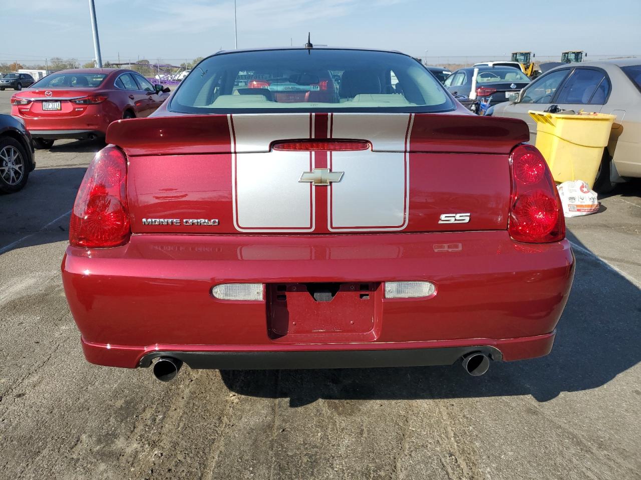 2007 Chevrolet Monte Carlo Ss VIN: 2G1WL15C379186636 Lot: 77616774