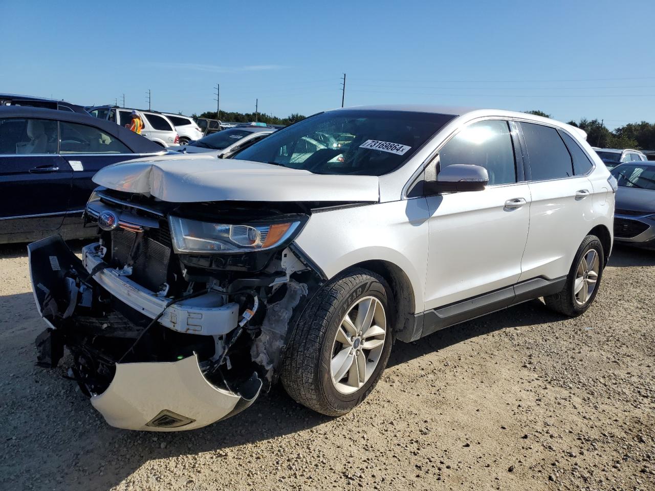 2FMTK3J8XFBC16826 2015 FORD EDGE - Image 1