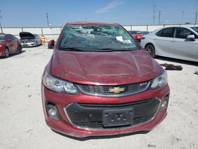  CHEVROLET SONIC 2017 Burgundy