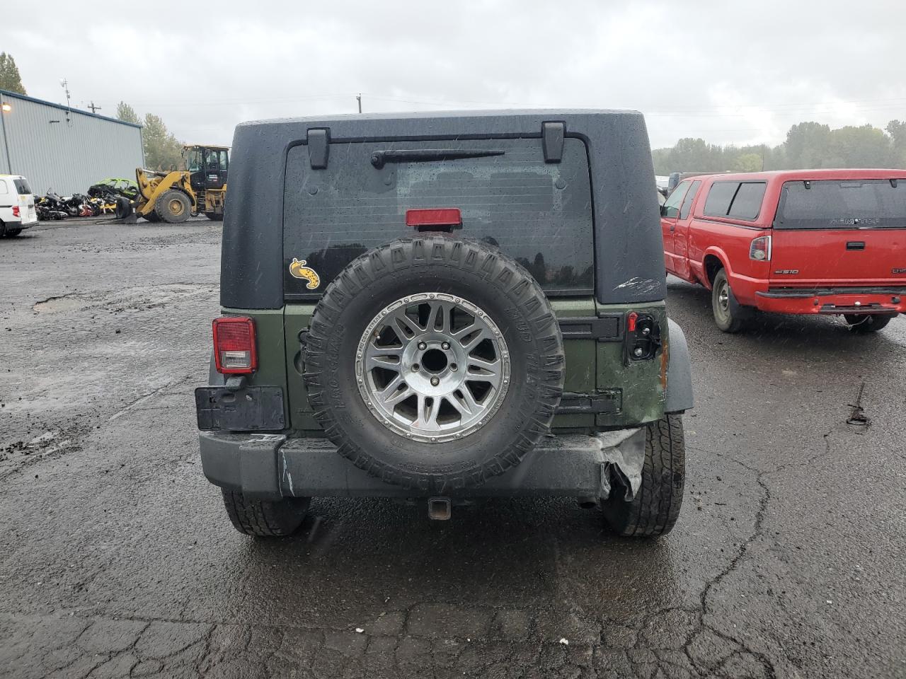 2008 Jeep Wrangler X VIN: 1J4FA24128L593726 Lot: 76690864