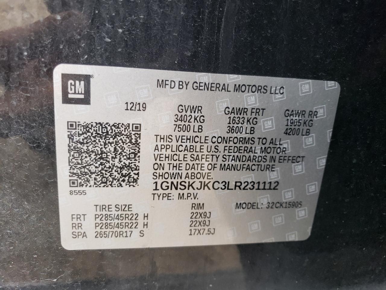 2020 Chevrolet Suburban - Image 16