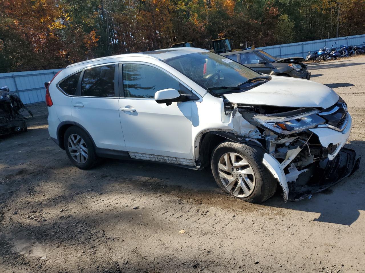 5J6RM4H7XFL043833 2015 Honda Cr-V Exl