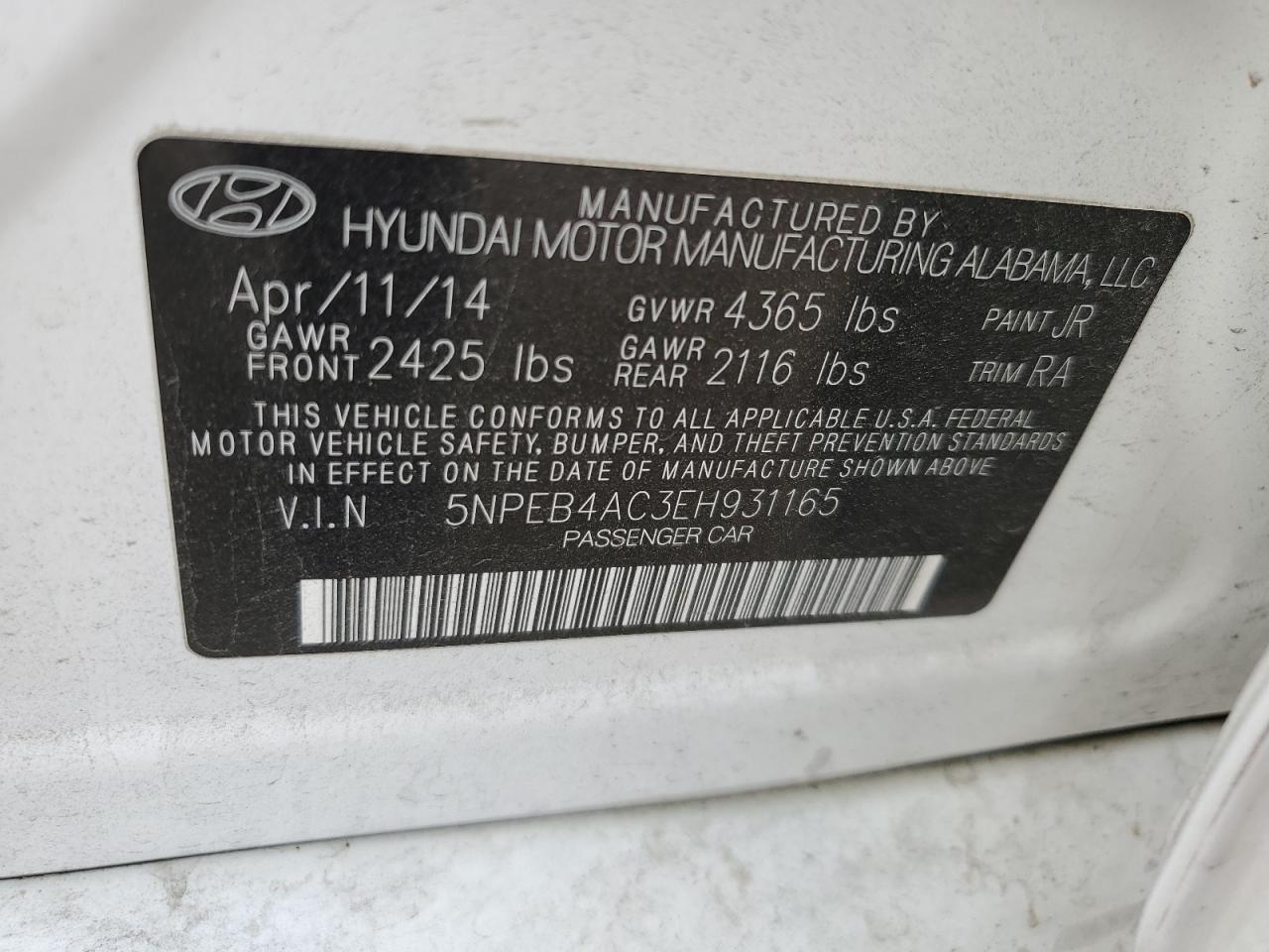 2014 Hyundai Sonata - Image 13