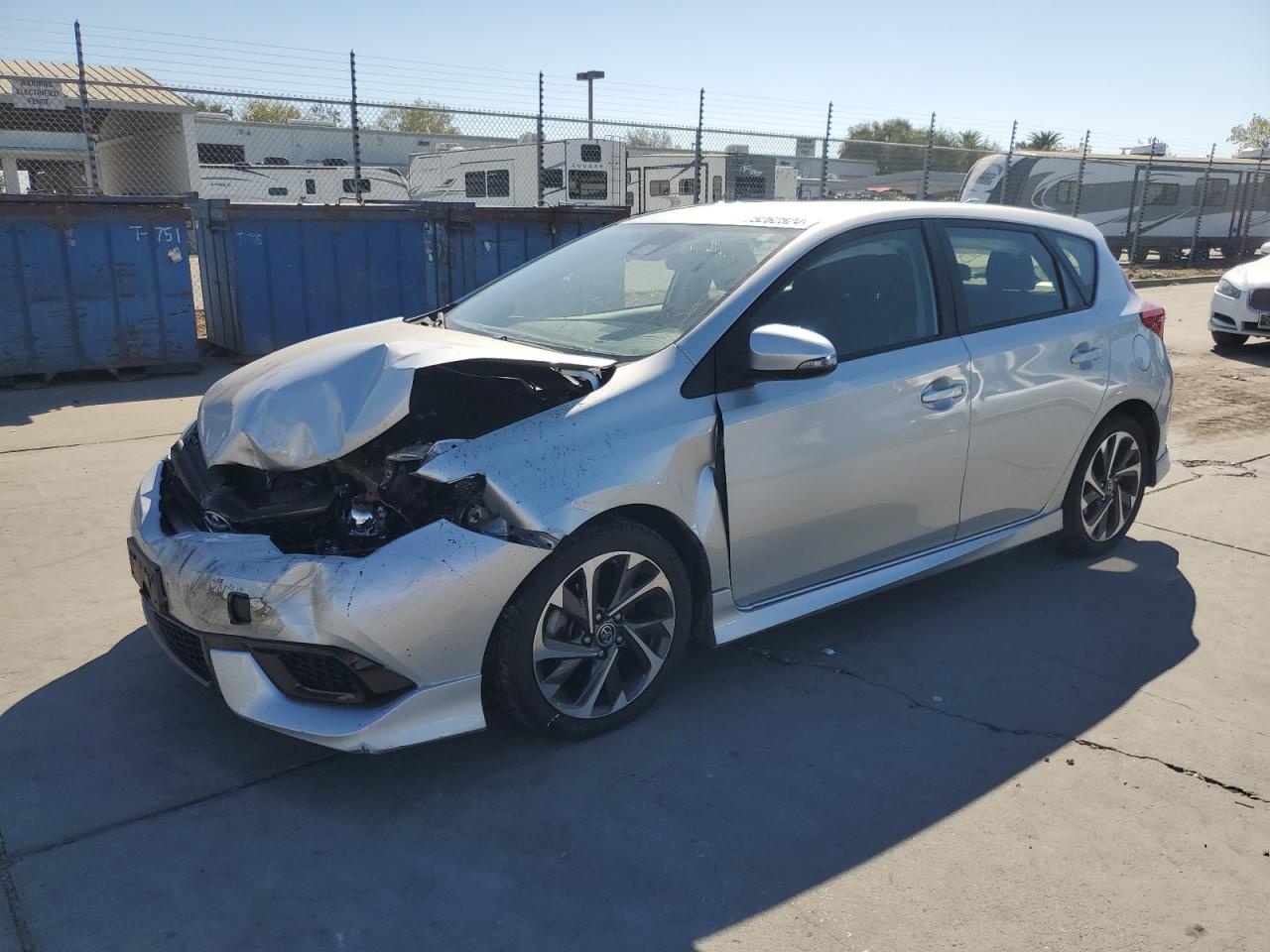 VIN JTNKARJE0JJ560709 2018 TOYOTA COROLLA no.1