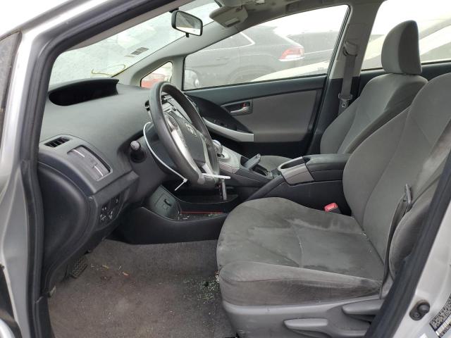 Хэтчбеки TOYOTA PRIUS 2013 Серебристый