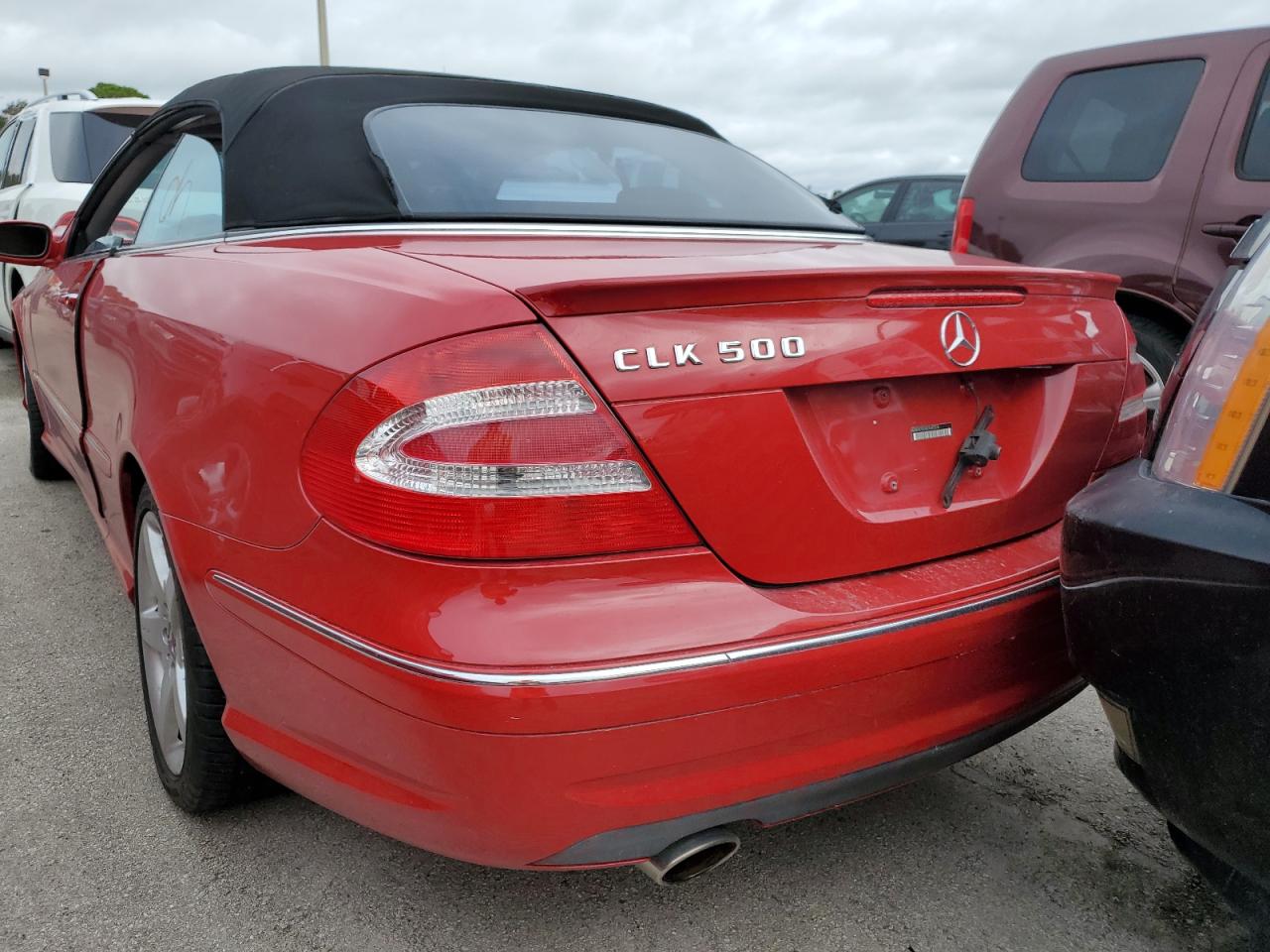 2005 Mercedes-Benz Clk 500 VIN: WDBTK75G95T045576 Lot: 74738314