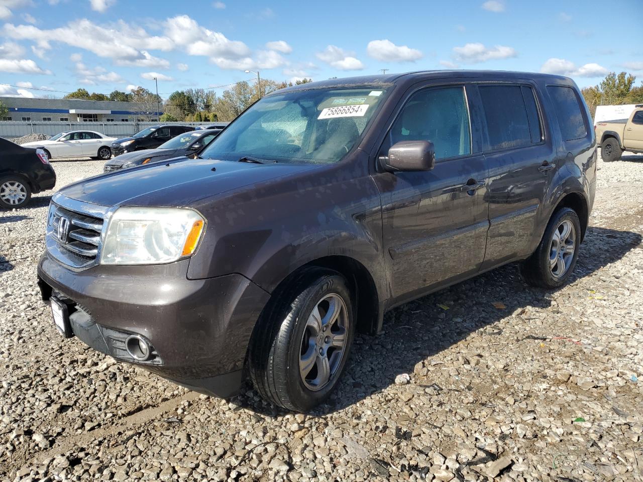 VIN 5FNYF4H48DB020343 2013 HONDA PILOT no.1