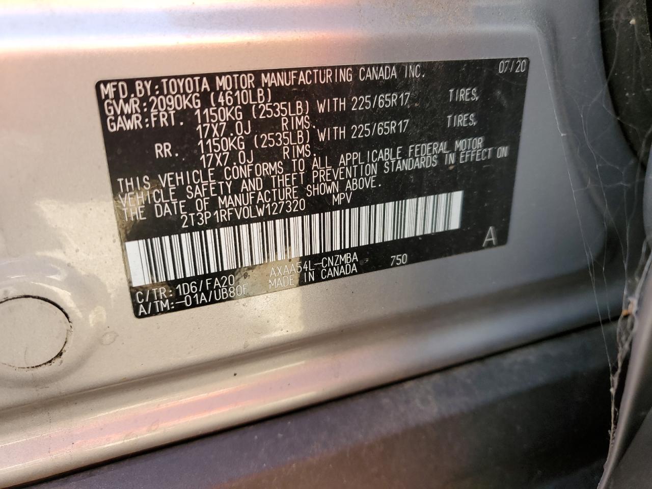 2020 Toyota RAV 4 - Image 15