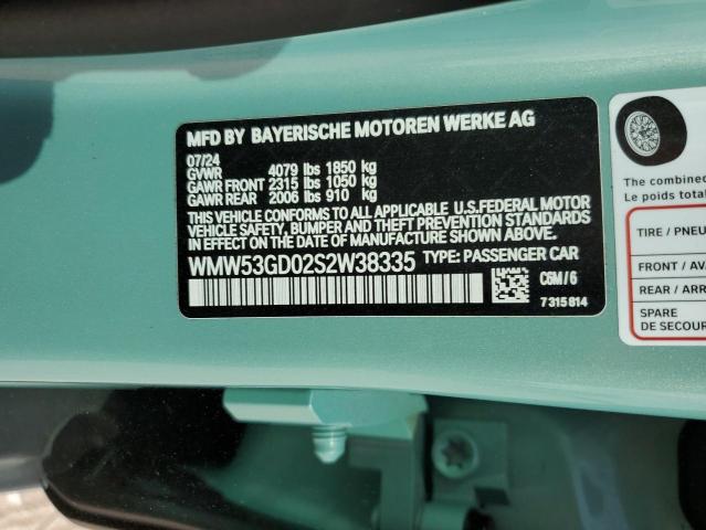 WMW53GD02S2W38335 MINI Cooper S 12