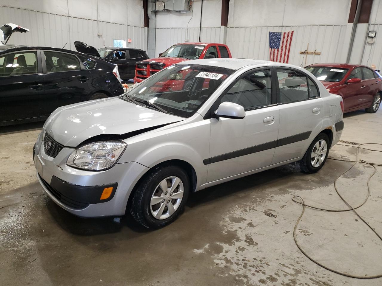 2008 Kia Rio Base VIN: KNADE123986318401 Lot: 75946134