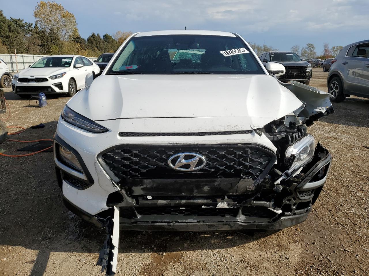 2021 Hyundai Kona Se VIN: KM8K12AA2MU720287 Lot: 77245844