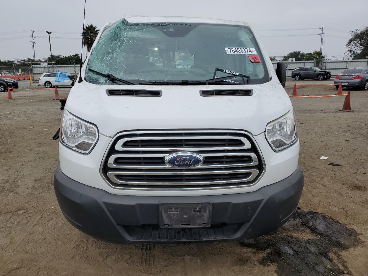 2019 Ford Transit T-250 VIN: 1FTYR1ZM7KKA89299 Lot: 76453374