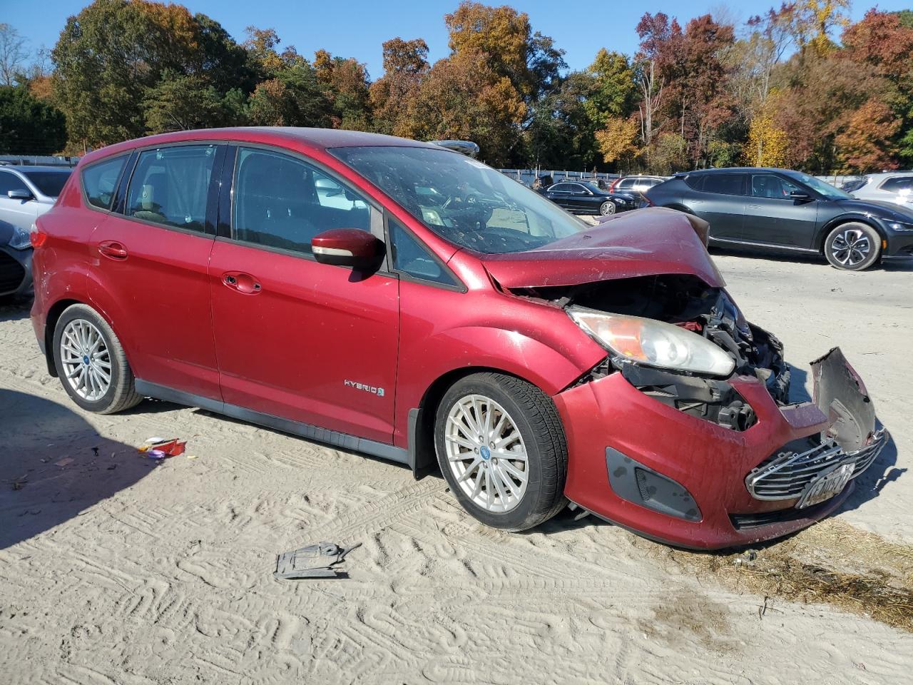 2013 Ford C-Max Se VIN: 1FADP5AU1DL518012 Lot: 76727774