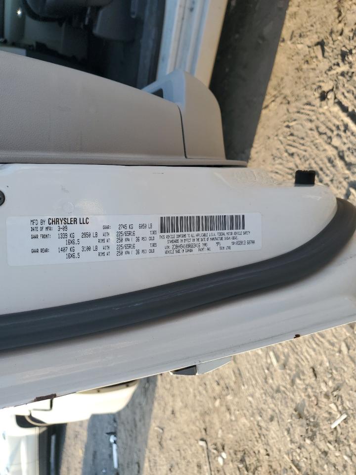 2009 Dodge Grand Caravan Sxt VIN: 2D8HN54109R663416 Lot: 78124154