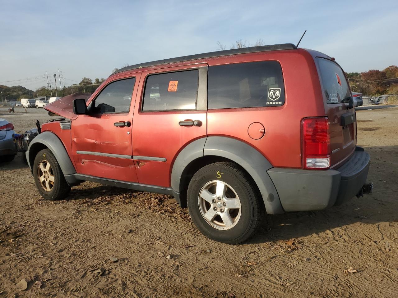 2007 Dodge Nitro Sxt VIN: 1D8GU28KX7W504035 Lot: 78662144