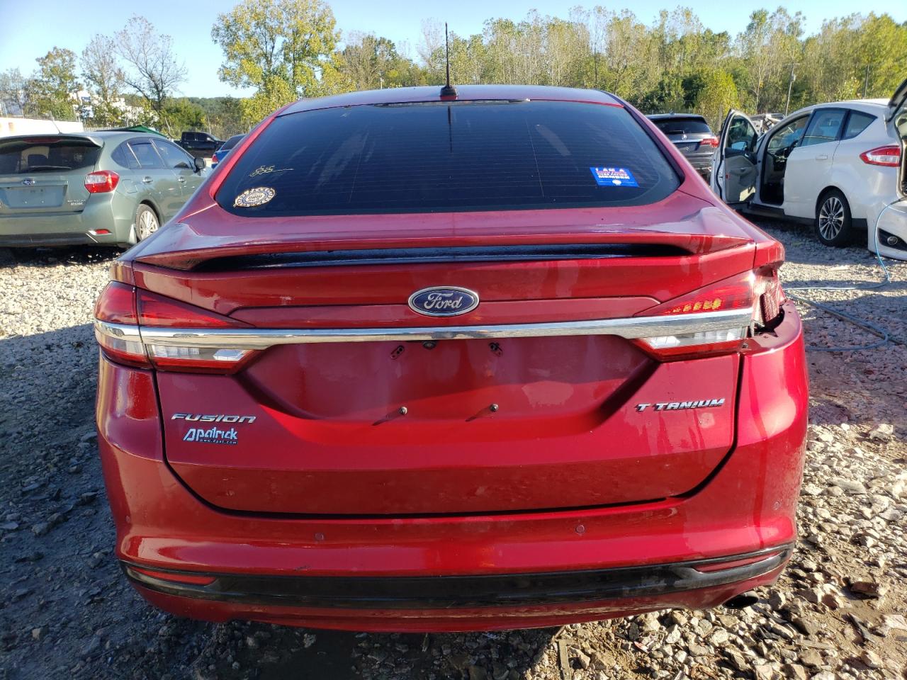 2017 Ford Fusion Titanium Hev VIN: 3FA6P0RU1HR286289 Lot: 74131964