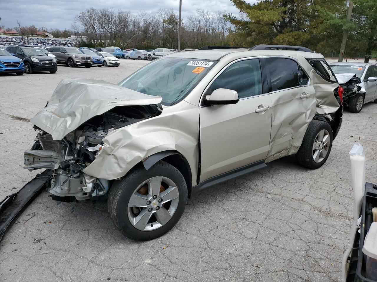 VIN 2GNFLDE3XD6200447 2013 CHEVROLET EQUINOX no.1