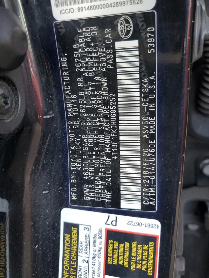 2017 Toyota Camry - Image 12