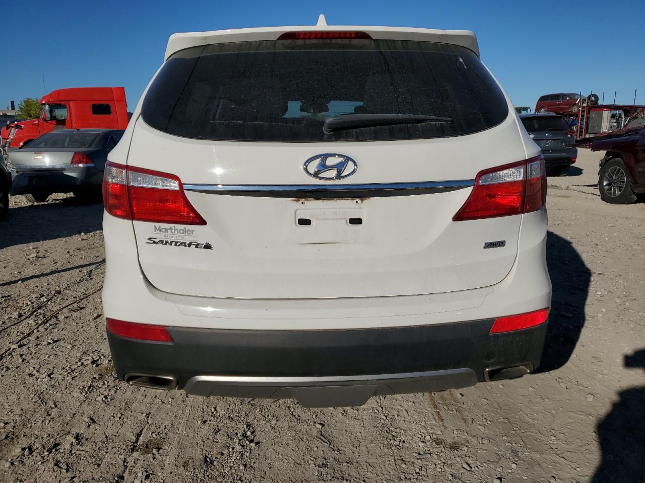 2016 Hyundai Santa Fe Se VIN: KM8SMDHF2GU161705 Lot: 75022294