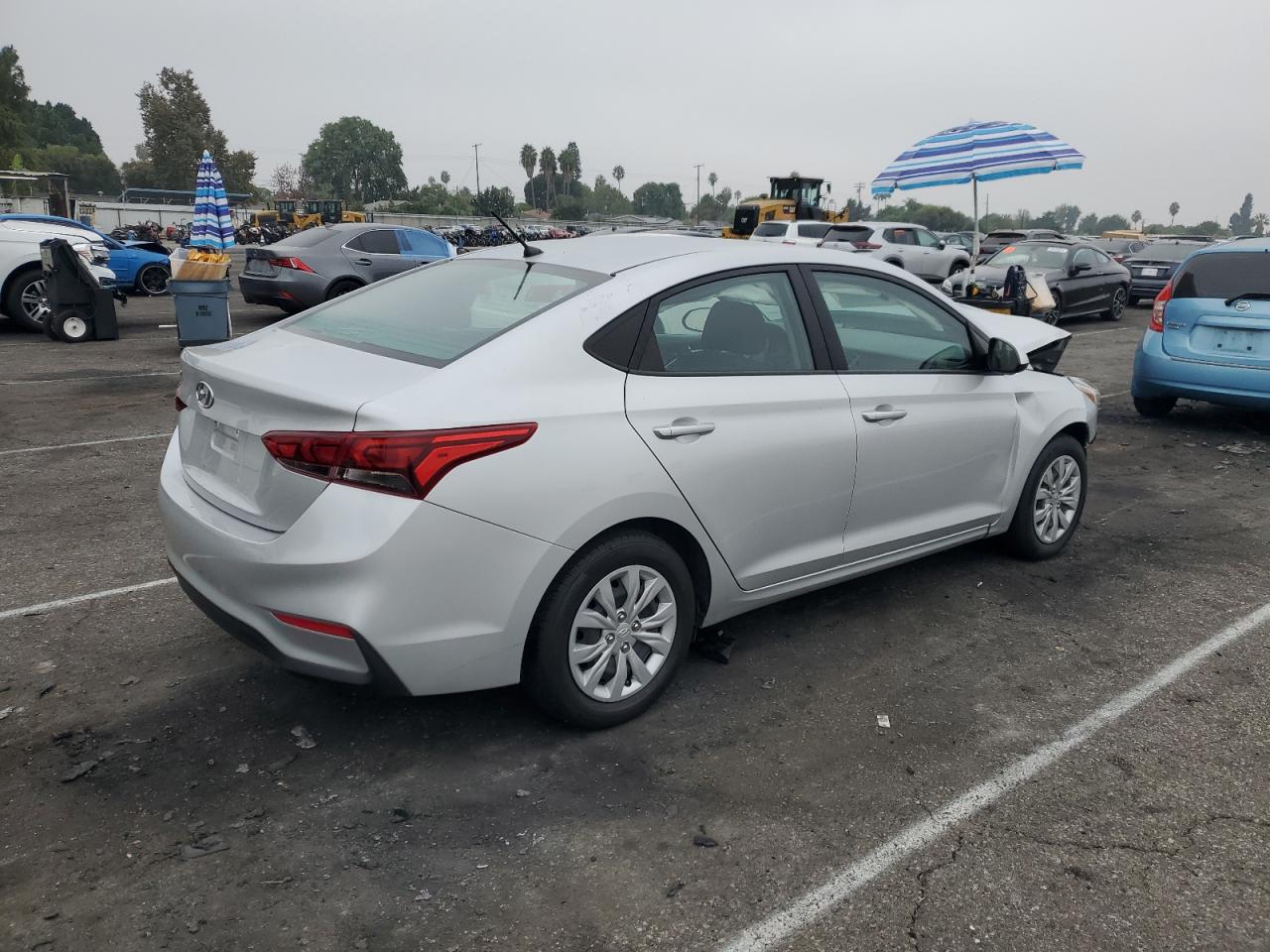 2022 Hyundai Accent Se VIN: 3KPC24A61NE157651 Lot: 76188974