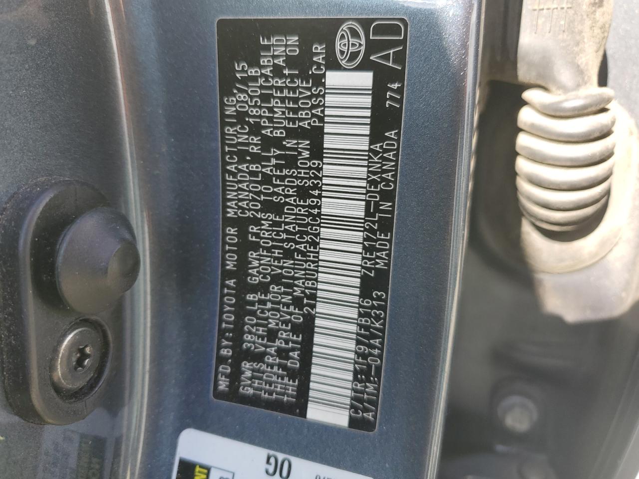 2016 Toyota Corolla - Image 14
