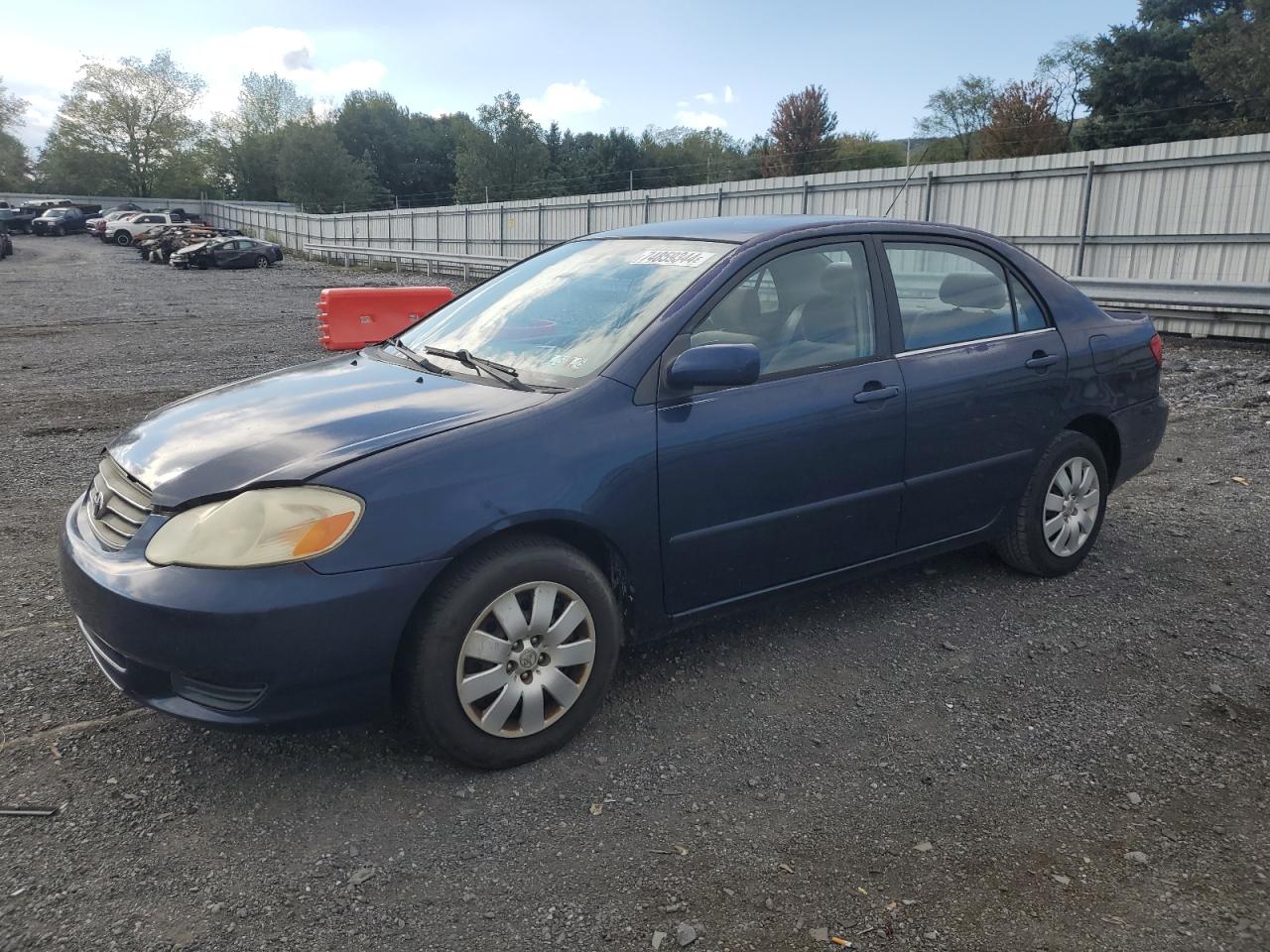 2003 Toyota Corolla Ce VIN: 2T1BR38E93C128084 Lot: 74859344