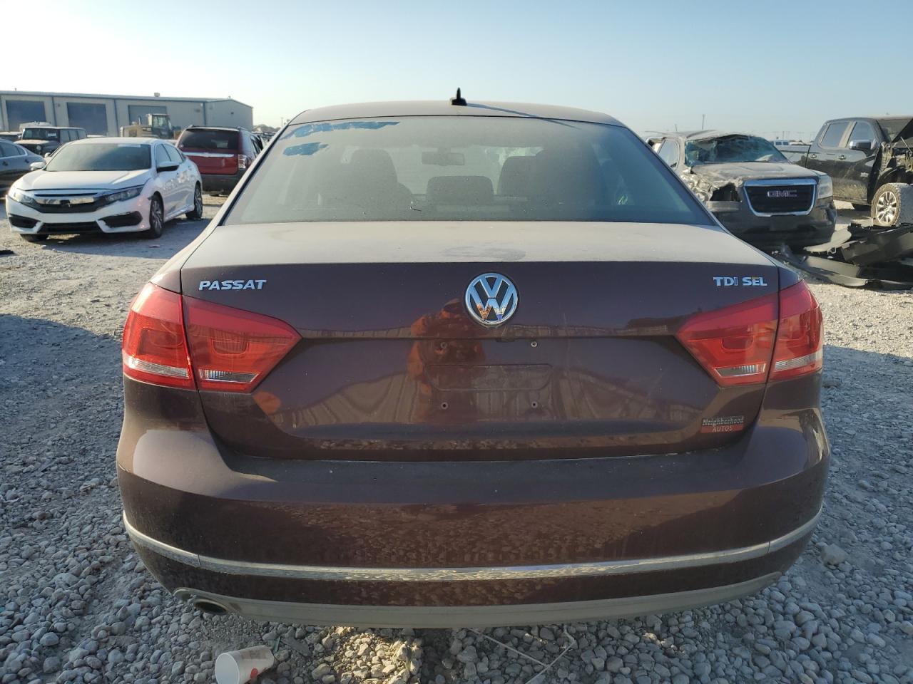 1VWCN7A36DC033960 2013 Volkswagen Passat Sel