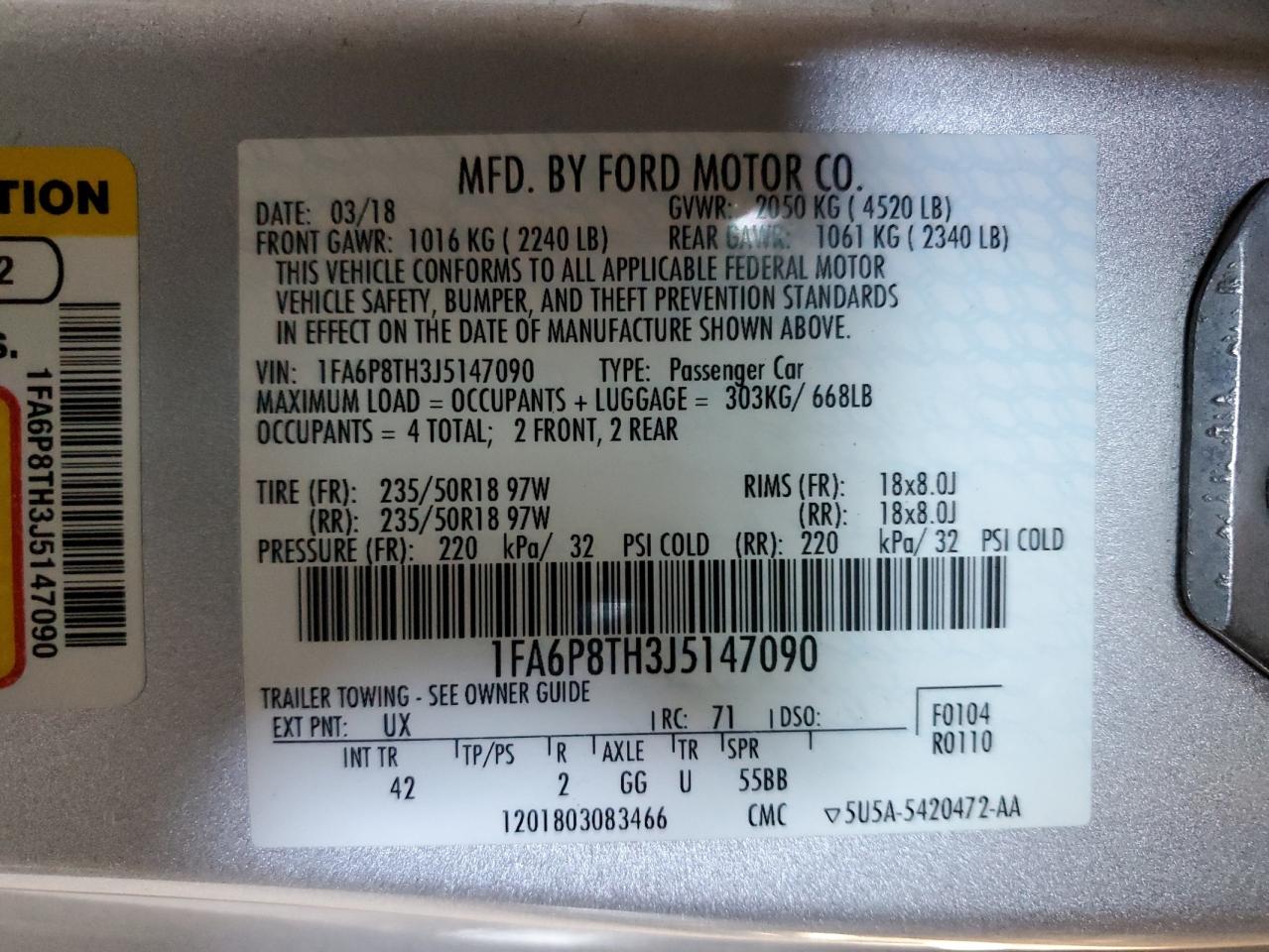 2018 Ford Mustang - Image 12