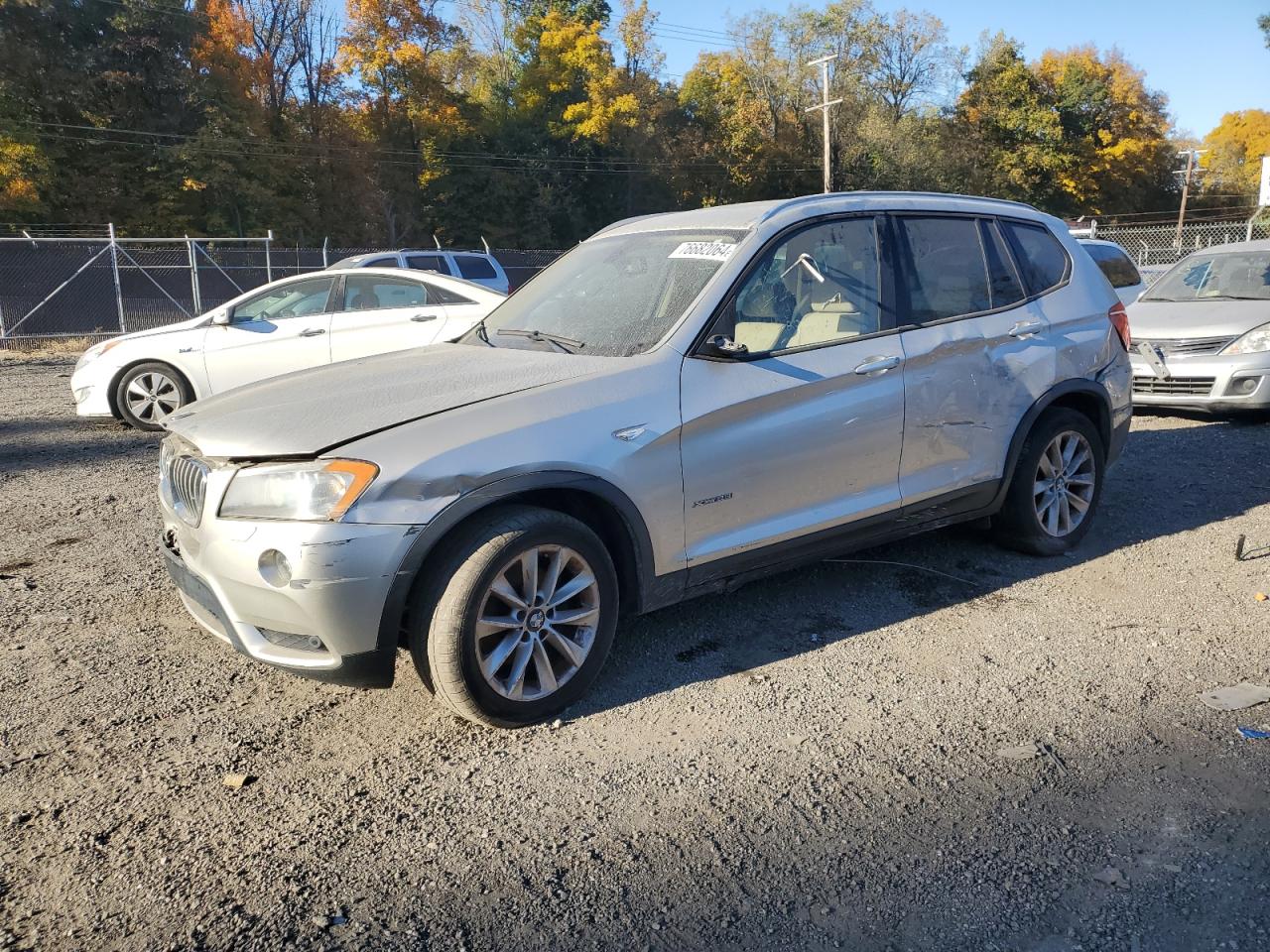 VIN 5UXWX9C53E0D25736 2014 BMW X3 no.1