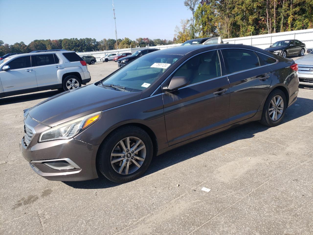 2017 Hyundai Sonata Se VIN: 5NPE24AF7HH438250 Lot: 77591124