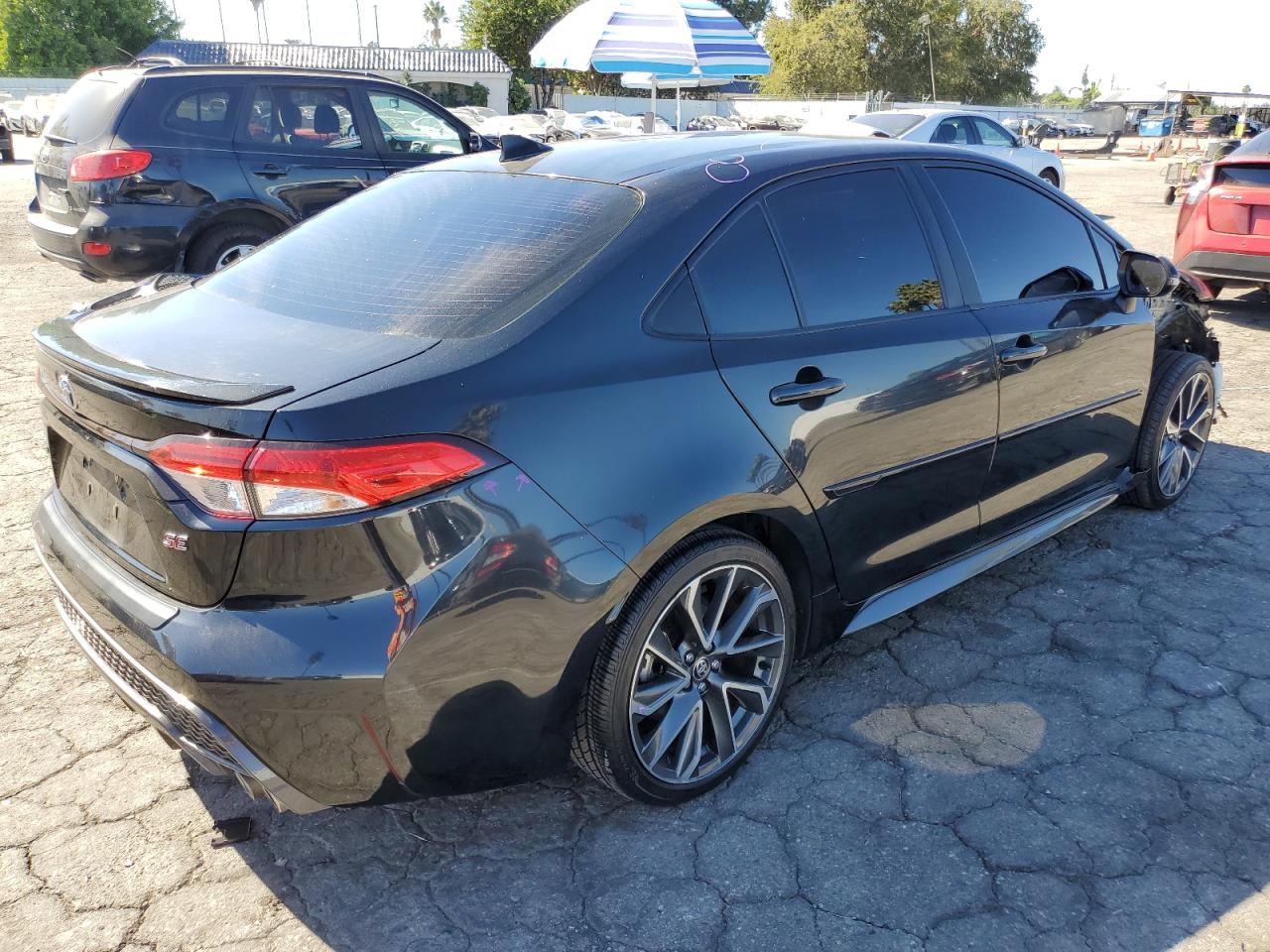 2021 Toyota Corolla Se VIN: JTDS4MCE4MJ053277 Lot: 76842274