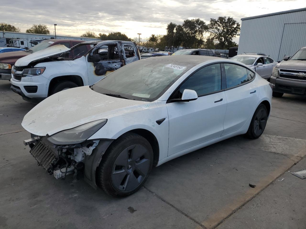 VIN 5YJ3E1EA9PF454605 2023 TESLA MODEL 3 no.1