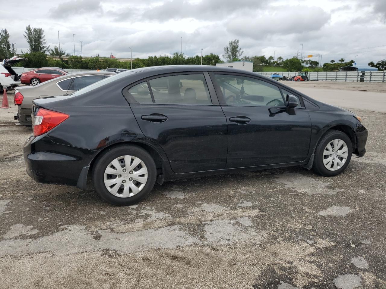 2012 Honda Civic Lx VIN: 2HGFB2F5XCH304702 Lot: 74956444