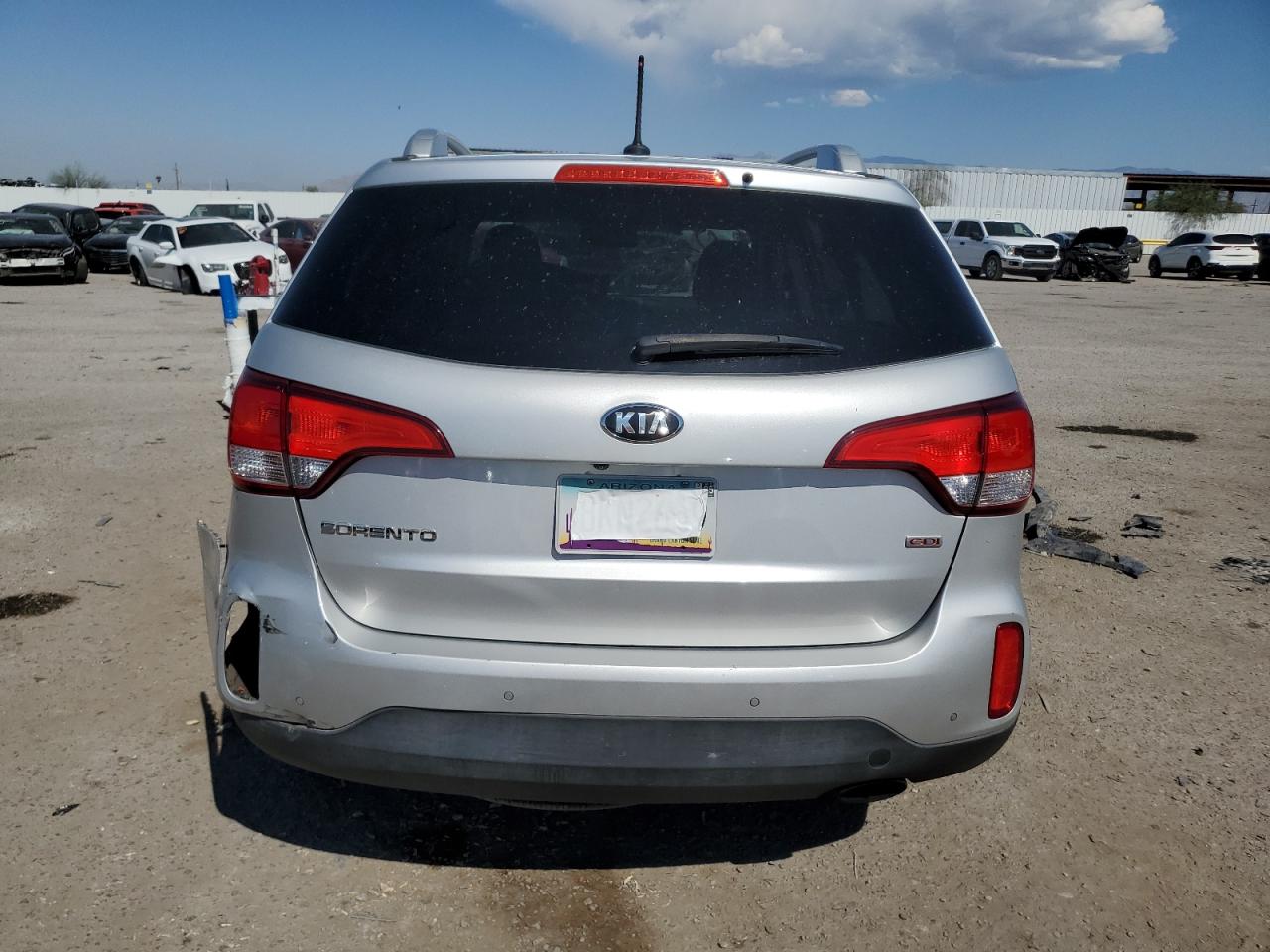 2014 Kia Sorento Lx VIN: 5XYKTCA69EG499841 Lot: 75365284