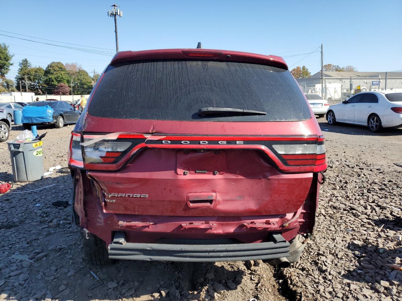 2015 Dodge Durango Sxt VIN: 1C4RDJAG9FC101512 Lot: 76627524