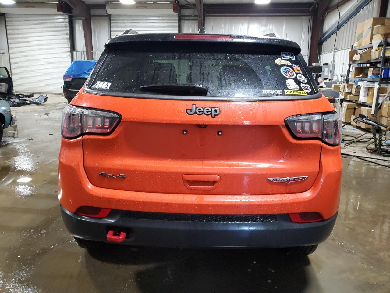 2018 Jeep Compass Trailhawk VIN: 3C4NJDDB0JT200953 Lot: 76235634