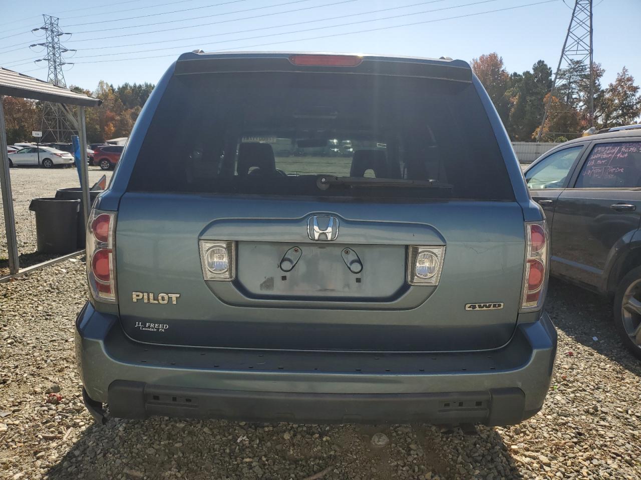 5FNYF18626B005887 2006 Honda Pilot Ex