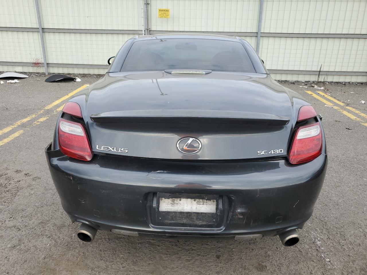 2008 Lexus Sc 430 VIN: JTHFN45Y889018933 Lot: 73762244