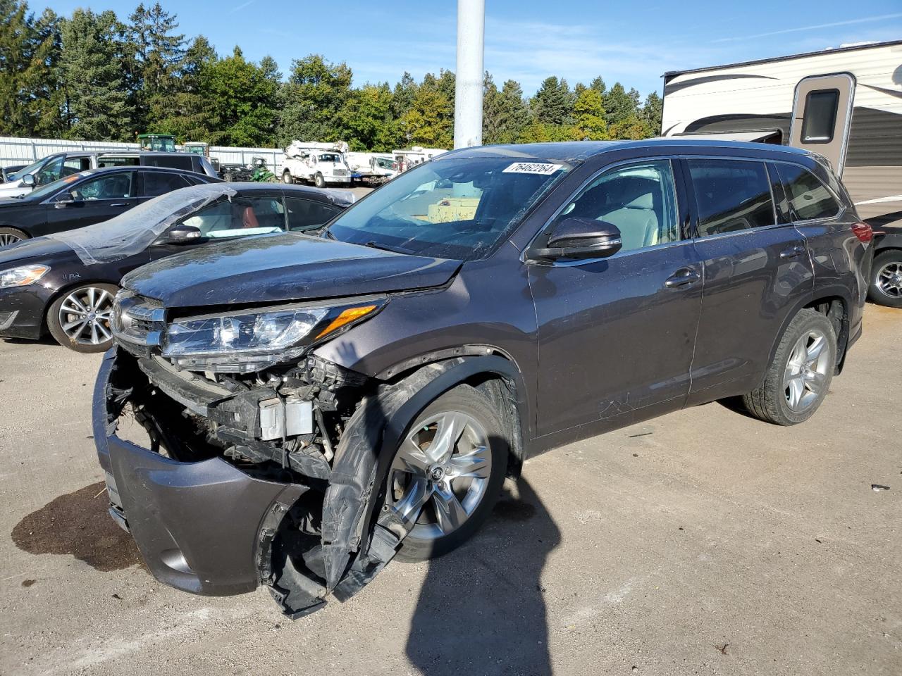 VIN 5TDDZRFH0KS923622 2019 TOYOTA HIGHLANDER no.1