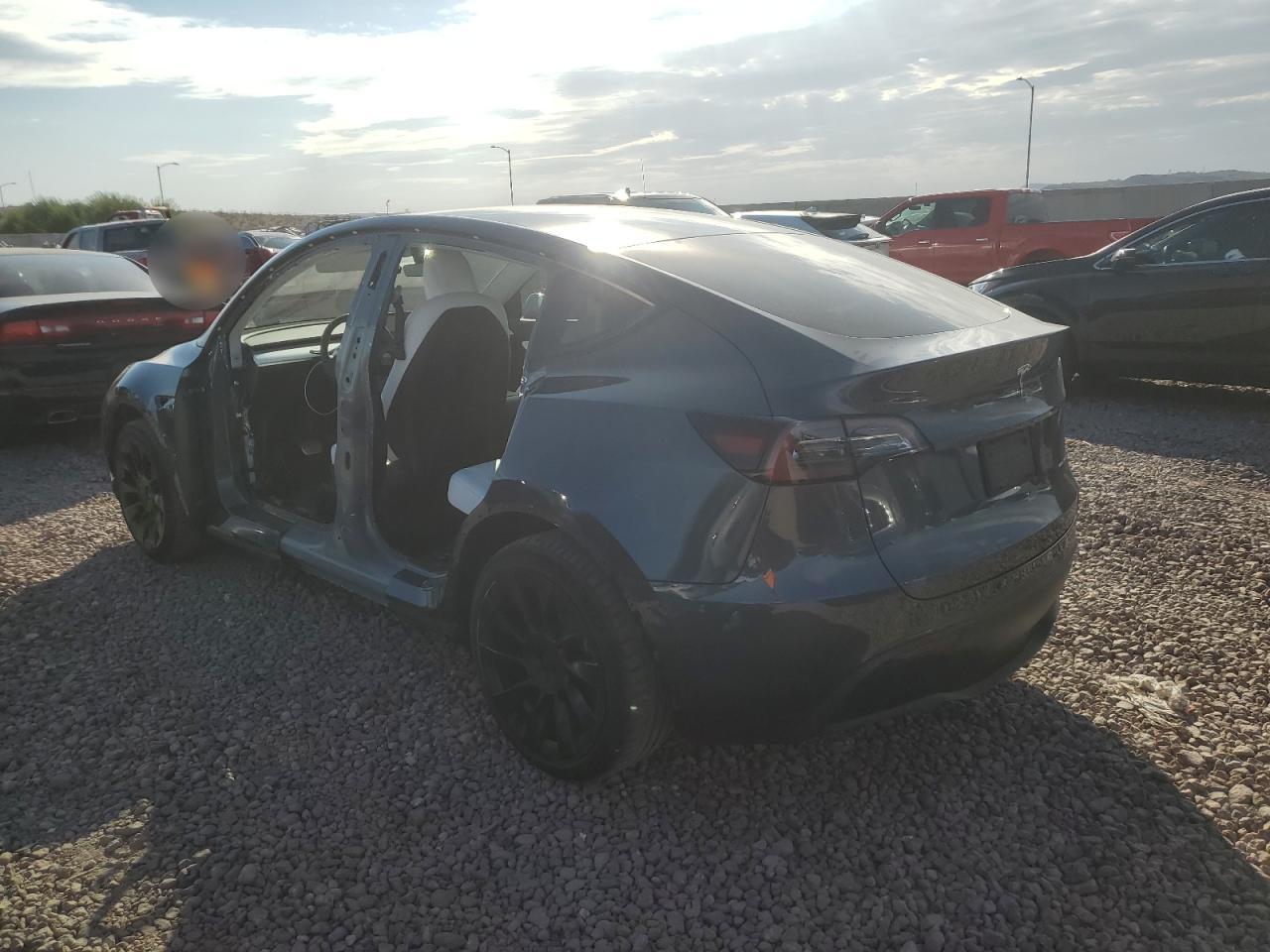 VIN 5YJYGDEE7MF256296 2021 TESLA MODEL Y no.2