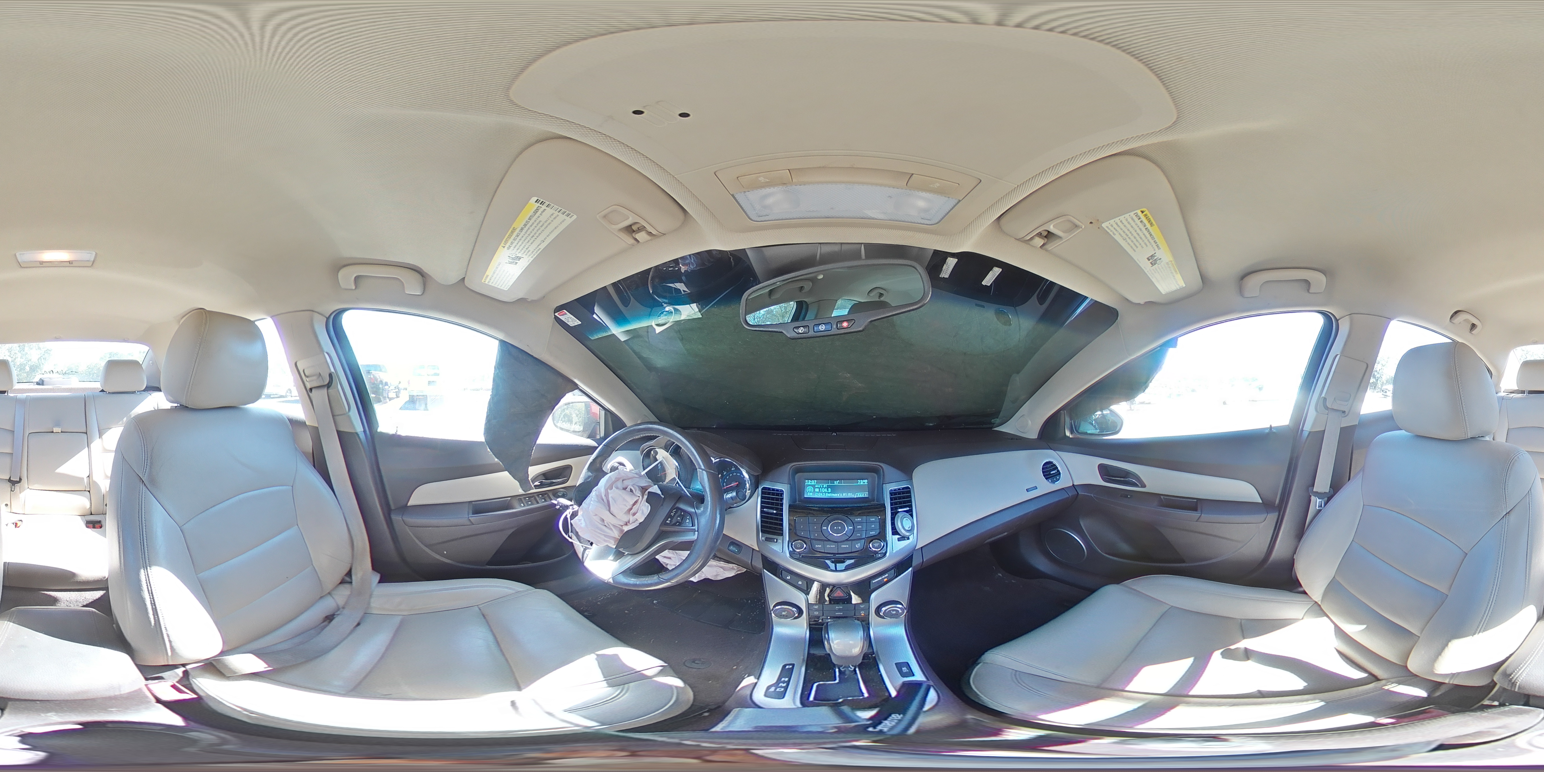 2012 Chevrolet Cruze Ltz VIN: 1G1PH5SC4C7161838 Lot: 75201064