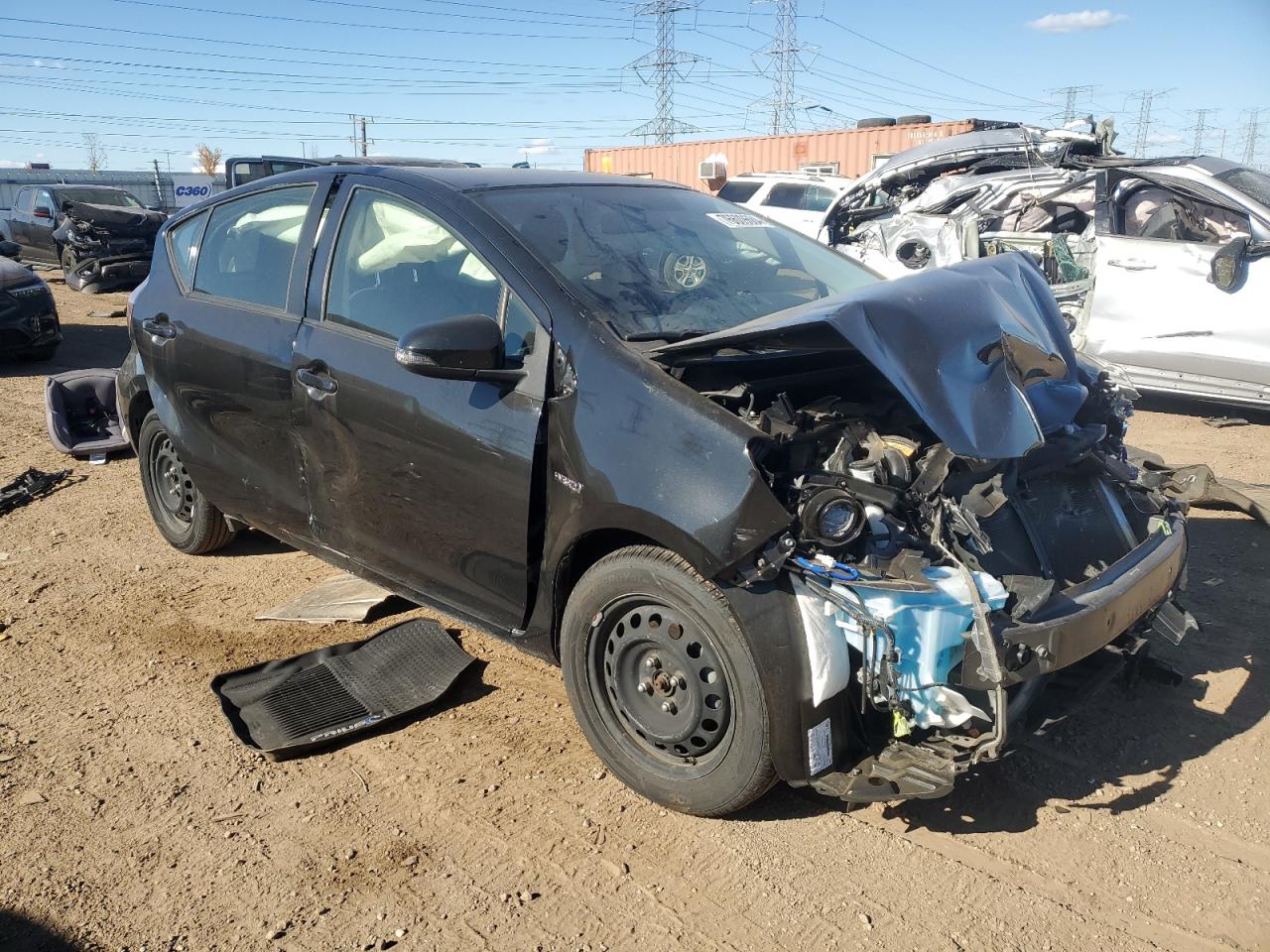 VIN JTDKDTB31G1123087 2016 TOYOTA PRIUS no.4