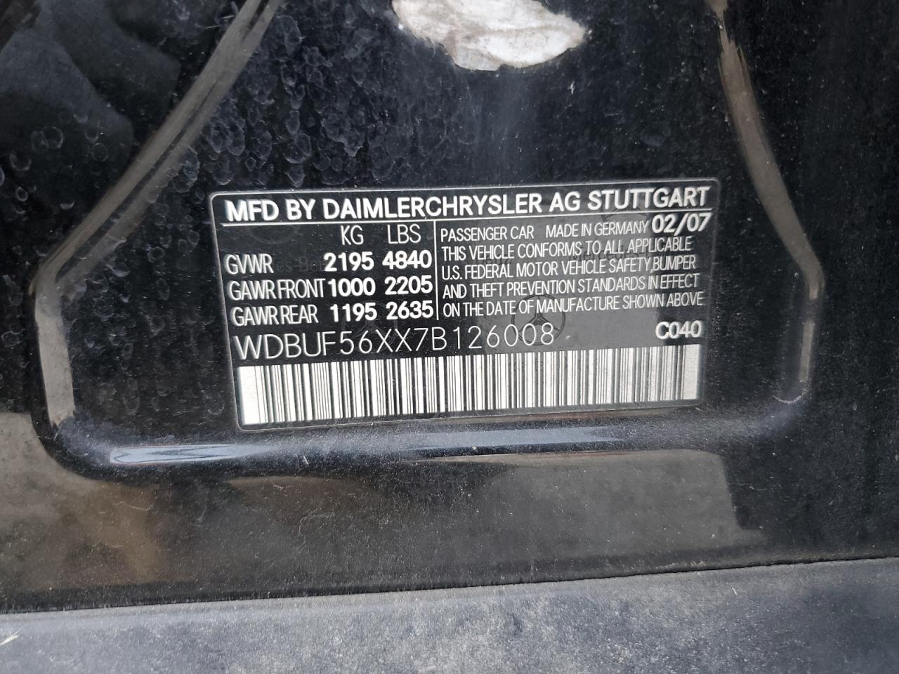2007 Mercedes-Benz E-klasse - Image 13